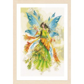 Lanarte PN-0175886 Counted Cross Stitch Kit, Cotton, Multi-Colour, Approx. 33 x 52 cm / 13.2 x 20.8 Inches