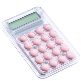 Calculator, 8 Digit Display, Compact, Portable, Cute, Stylish, Suitable for Shopping Accounting, Household Account Book, Student Students, Work Work (Palm Size: Approx. 3.2 x 2.0 x 0.6 inches (8.2 x