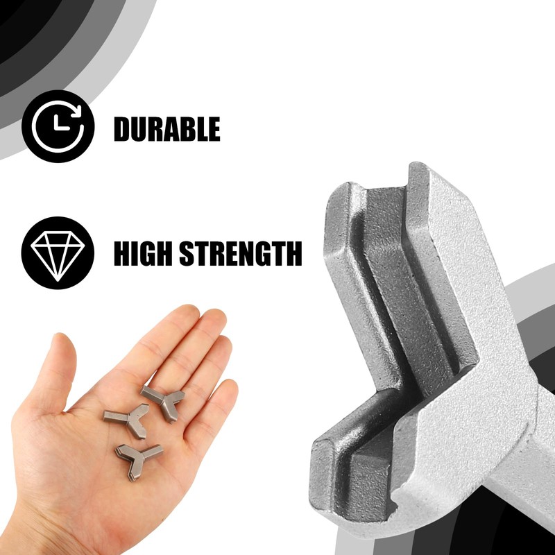 3pcs Hooks Driver Y Shape, Carbon Steel Power Wing Nut