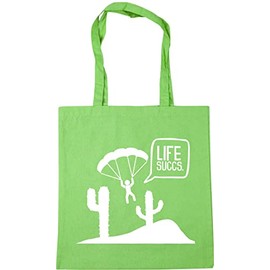 Hippowarehouse Life succs Tote Shopping Gym Beach Bag 42cm x38cm, 10 litres