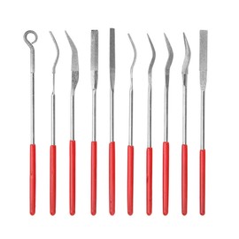Diamond File Set, Assorted Diamond Mini Riffler Needle File Set, Special Shape Abrasive Multifunction Hand Tools, Files and Rasps