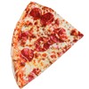 Kid Toddlers Pizza Pattern Rug Baby Washable Fluffy Playmat Round