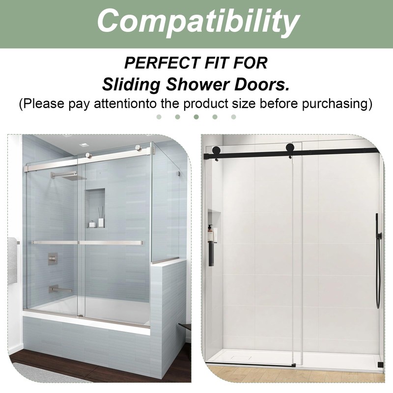 Gray Shower Door Bottom Track, Single-Sided Channel Dimensions of 1/2