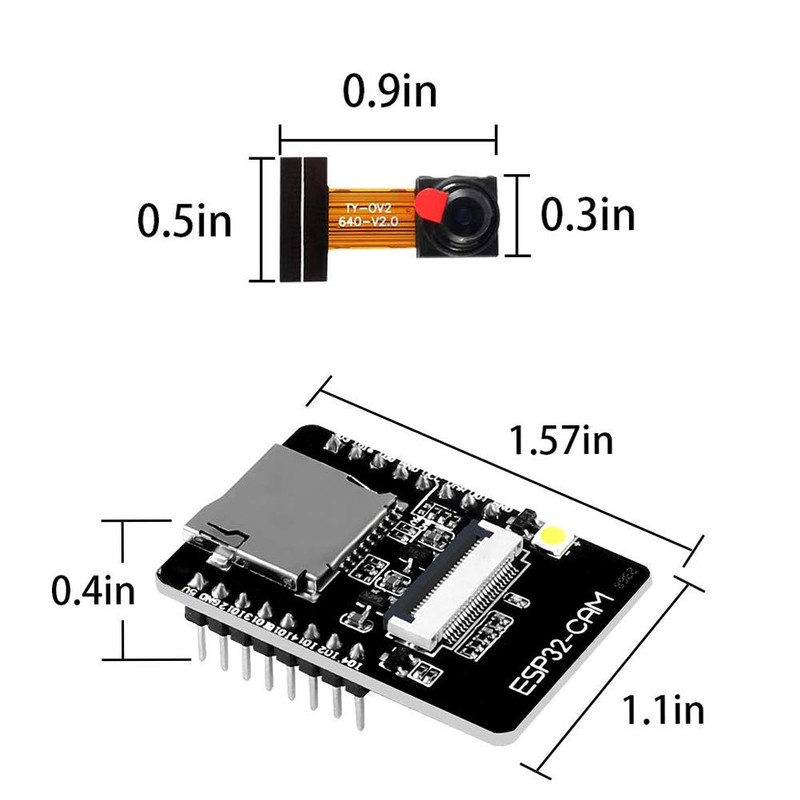 1PCS ESP32-CAM Camera WiFi + Bluetooth Module 4M PSRAM Dual-core