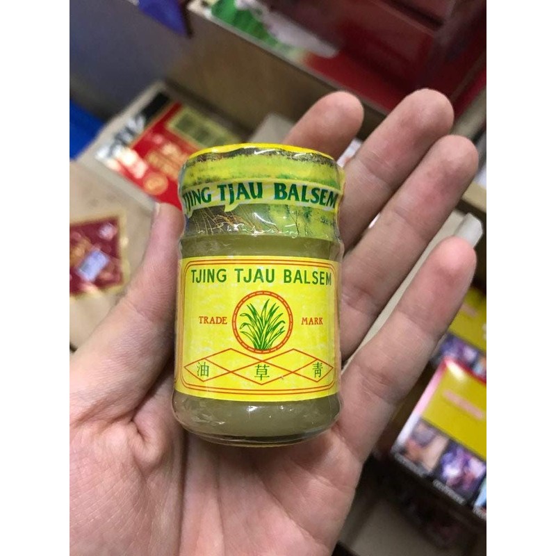 Tjing Tjau Balsem Kuning Yellow Balm, 36 Gram (Pack of