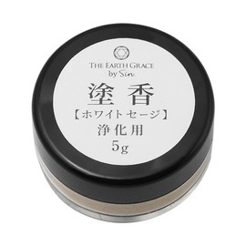 Japanese Specialty White Sage Incense Paint Incense 0.2 oz (5 g) Purifying Purification Incense