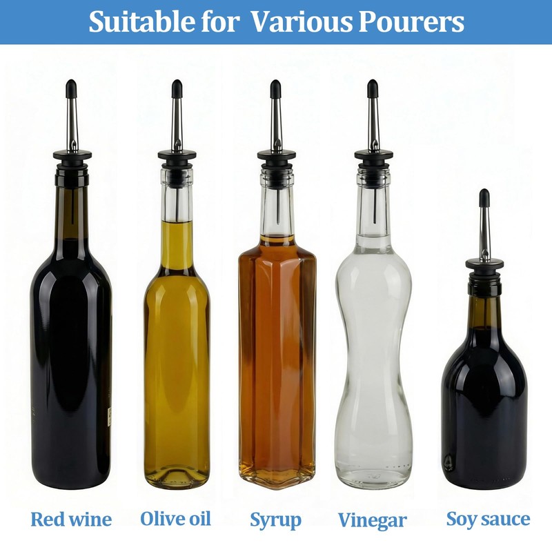 Pourers Dust Covers,50 PCS Pour Spot Caps,Liquor Spout Covers, Olive