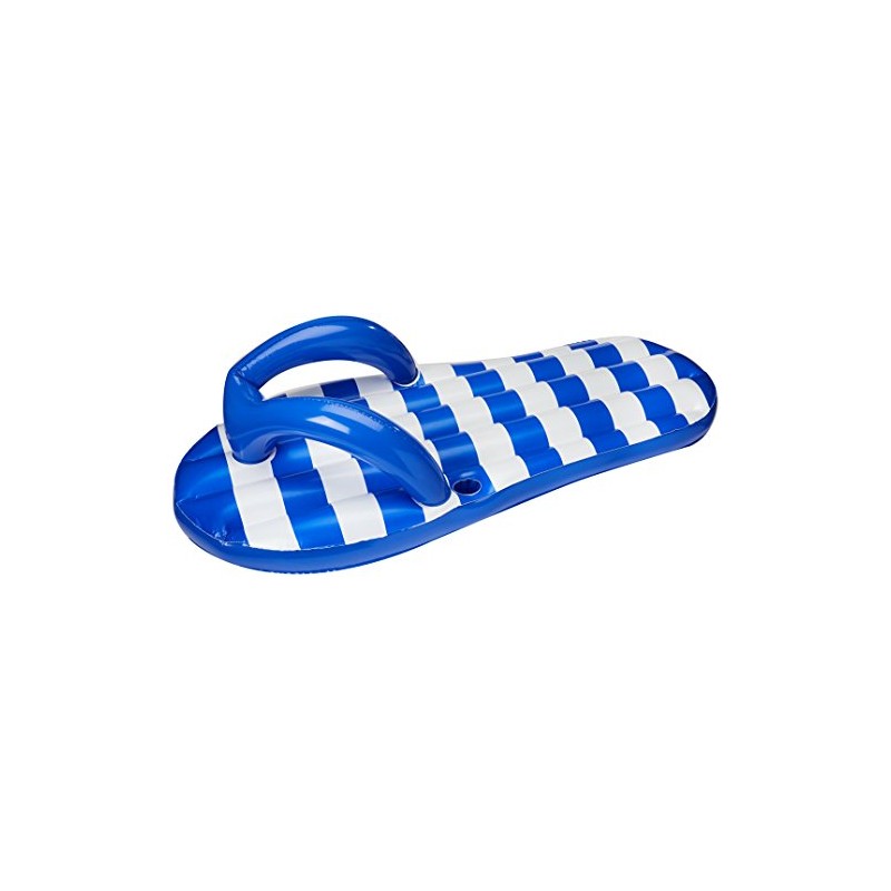 Blue Wave Marine Blue Flip Flop Inflatable Pool Float, 71"