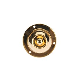 NSI TA1786CB Solid Cast Brass Weatherproof Push-Button with Conduit Backplate