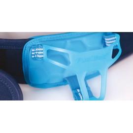 FuelBelt Helium 2 Bottle Hydration Belt Bottle Belt, Unisex, Trinkgürtel mit 2 Flaschen Helium 2 Bottle Belt, Blue/Blue