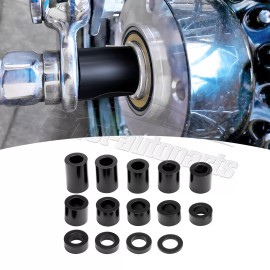 21ST CNC Billet Wheel Axle Spacers I.D. 3/4" O.D. 1-1/4" For Harley Bobber Chopper