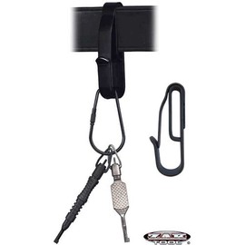 Zak Tool Tactical Key Ring Holder - ZAK-54 Key Ring Holder – Black Fits 1.75 Inch Wide Belt.