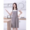 Sweetheart Retro Kitchen Aprons for Women with Pocket Cotton Princess