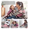 Dog Mom Blanket Gifts for Dog Lover Soft Flannel Throw