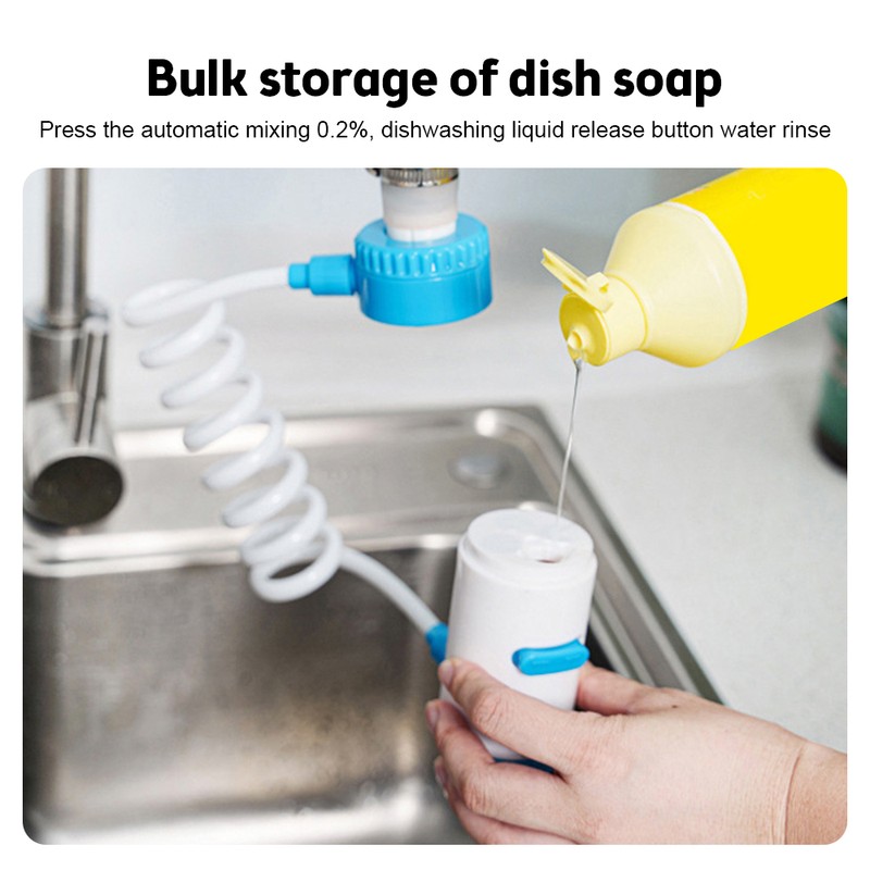 Swivel Sink Faucet Extender 3 Mode Splash Water Extension Kitchen