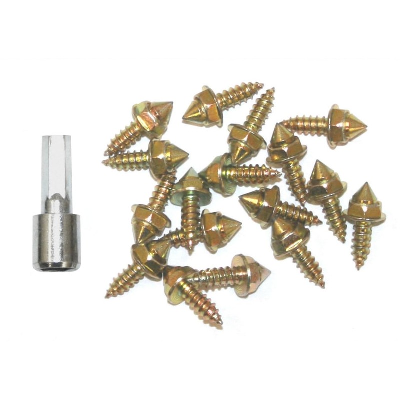 Rock Grabrz Boot Studs + Installation Tool 30 Studs +