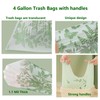 55pcs Small Trash Bags for Bathroom, Office, Kitchen,Bedroom Waste Bin