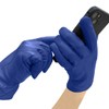 Harssidanzar Leather Gloves Women, Winter Warm Fleece Lining Touchscreen Vintage