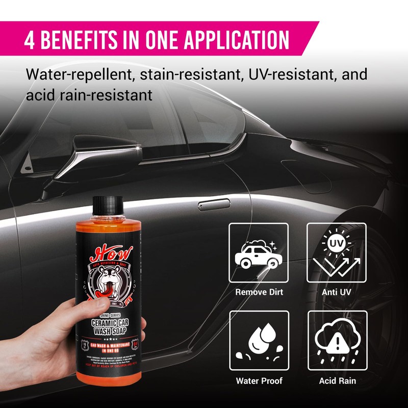 H.O.W AUTO DETAILING & CARE H.O.W 128 oz PH Neutral
