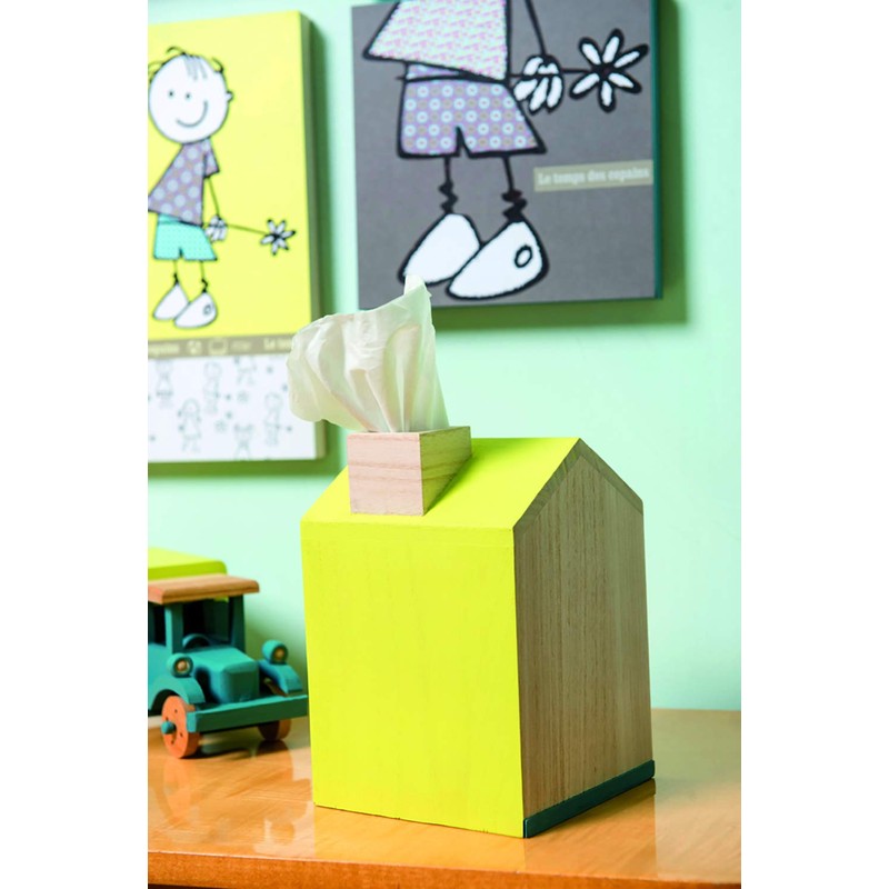 Artemio 13 x 19 x 13 cm Wooden Kleenex Box