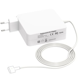 85W T-Tip Charger for MacBook Pro 13 15 Compatible with MacBook Air (2012, 2013, 2014, Early 2015), Mac Model A1436, A1466, A1465