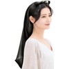 COCOSILK 100% Silk Nightcap for Long Hair, Tubular, Front Tying