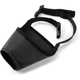 Pet Guru® Dog Safety Muzzle Anit-Biting Barking Chewing Control Adjustable Comfortable Nylon XSmall to XL (1, Extra Large)