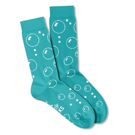Women's Socks Cotton Bubbles Pattern Present Gift Keepsake for Her Casual UK Size 4-7