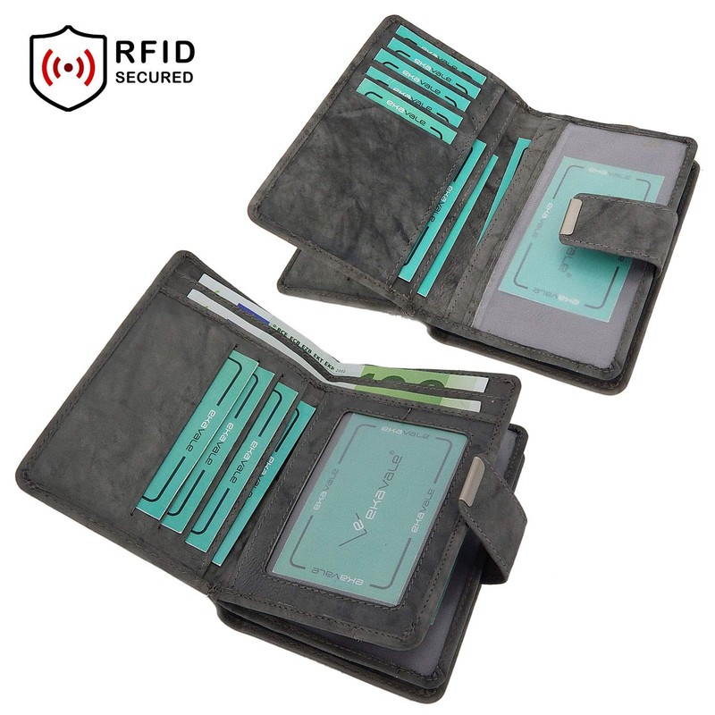 Women's Soft Leather Wallet with RFID Protection - Women's Wallet,