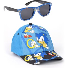 CERDÁ LIFE'S LITTLE MOMENTS Unisex Sonic Cap und Brille für Kinder, originelles Design, verstellbar und leicht, ideal für den Sommer Sonnenschutz Baseballkappe, One Size