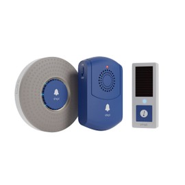 SMPL Wireless DIY Pager Smart Call System Kit, SOS Call Buttons/Transmitters Calling Alert Help System, Perfect for The DIYer, Attention Pager 250+Feet Plugin Receiver (3pc Doorbell Kit)