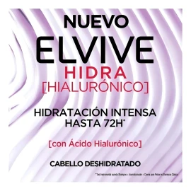 Shampoo L’Oréal Paris Elvive Hidra Hialurónico Rellenador 680ml