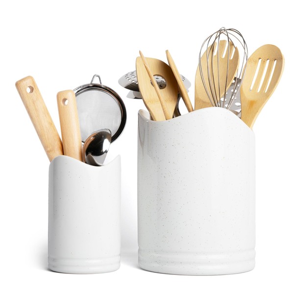TOMO Utensil Holders - Set of 2 - Large and