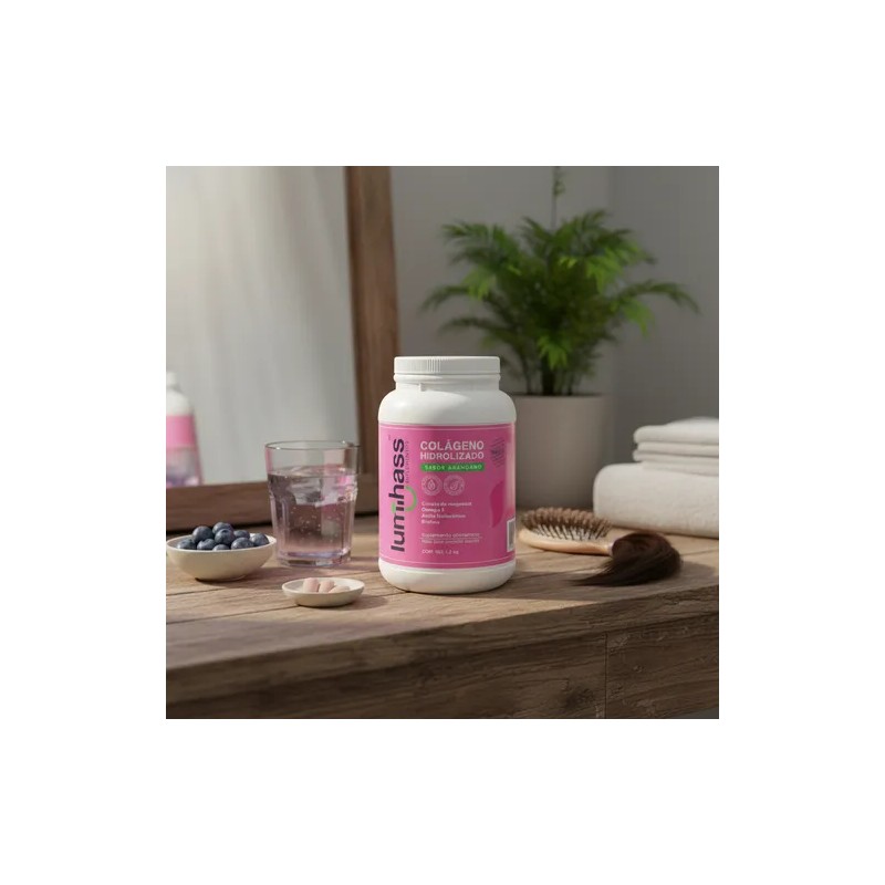Colágeno Lumihass 3 Pzas Arándano Y Fresa | Omega 3