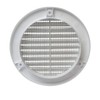 Vent Systems 4" Inch (Opening Dimensions) White Soffit Vent Cover