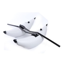 YIYIONCE Kayak Outriggers 2 PCS Kayak Stabilizers PVC Canoe Stabilizer Inflatable Kayak Stabilizer Kit Dual valves, Arm Adjustable, Easy Assembly (White) | US Stock