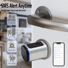 Intelligent Door Locks Fingerprint IC Card Key Cell Phone Application