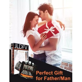 Unbranded Magnetic Wristband with 15 Magnets,Tool Belt for Holding Screws,Nails,D