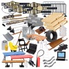 Figures Toy Company 50 Piece Accessory Starter Kit for WWE