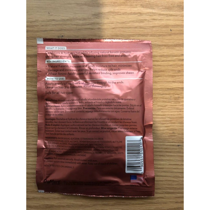Hi Pro Pac Keratin Protein No-Frizz Hair Intense Protein Treatment
