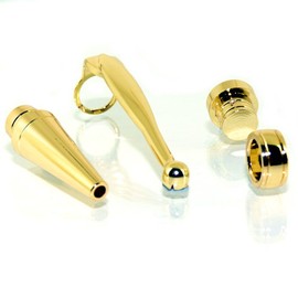 CS Crafts Woodturning Fancy Slimline Pen Kit Set of 5 Mixed Colours, twist mechanism