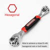 Begot 8 in 1 Socket Wrench, Multi-Function Hexagonal Wrench, Hardware