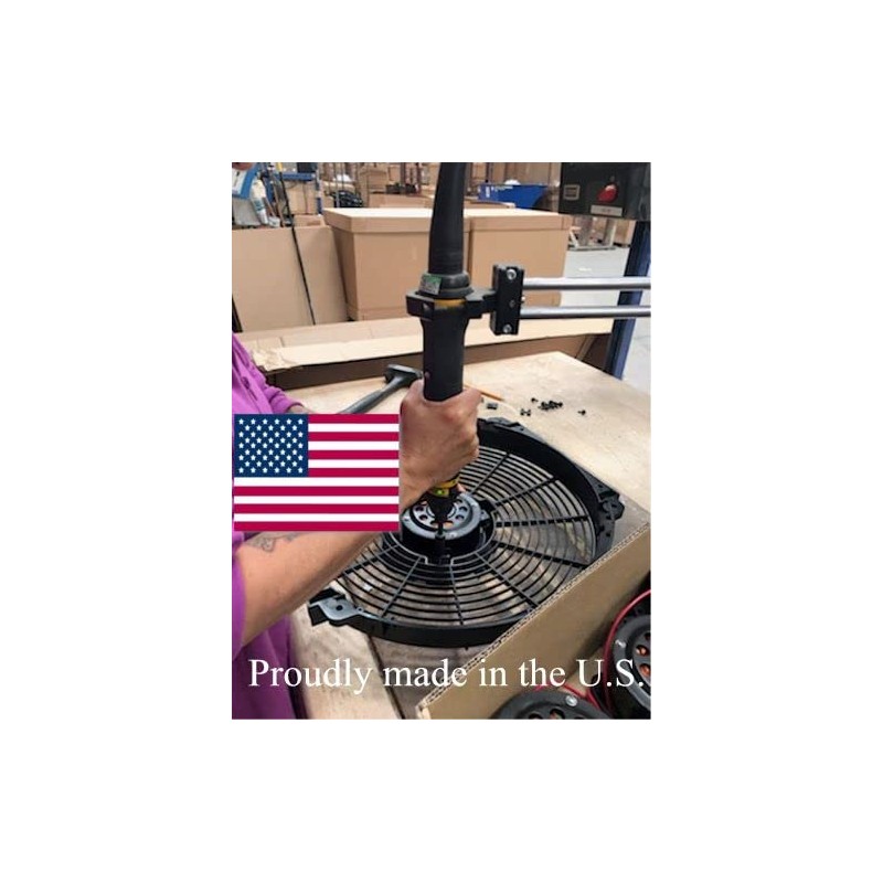 BILLET4X4 U.S. Made 24 Volt HP 16 inch Radiator Fan