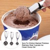 Cookie Scoop Set,3 PCS Stainless Steel Ice Cream Scoop,Ice Cream