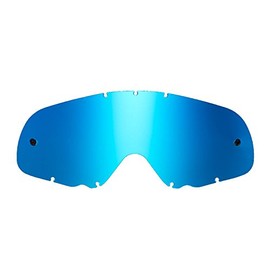 SeeCle 416164 Blue Tinted Mirrored Replacement Lenses for Glasses Compatible with Oakley Crowbar Mask