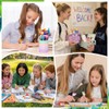 Vellibring 30pcs Mini Multicolor Pens in One 4-in-1, Bulk Cute