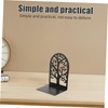 Gatuida 2pcs Tree Shadow Book Stoppers Decorative Desktop Organizer for