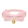 Cute Cat Collars With Bow,Quick Release Safty Buckle with Bells,Soft