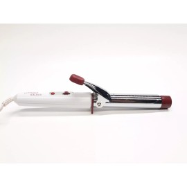 Perfection Classic 1" Hair Curling Iron White/Red Swivel Cord On/off Switch