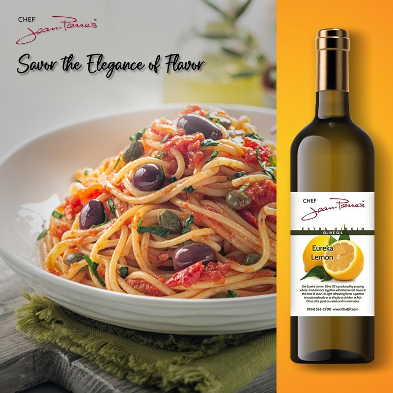100% naturally infused Eureka Lemon Olive Oil 375ml (12.5oz)